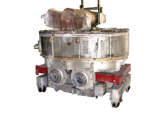 Low-pressure die casting re-built furnace