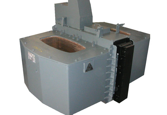 Gravity die casting re-built furnace